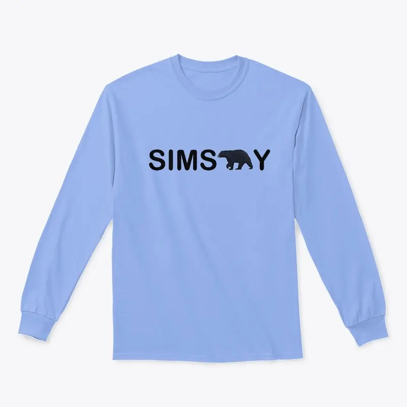 SimsBear-y Apparel Black Text