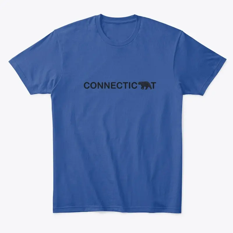 Connecticut Black Text