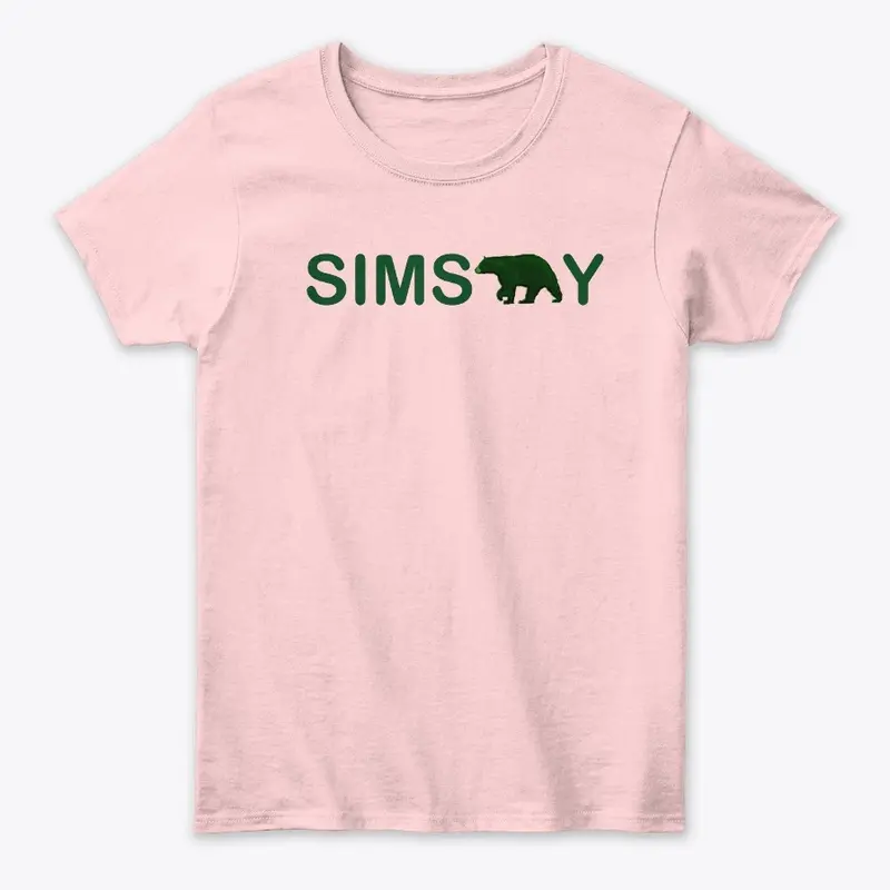 SimsBear-y Apparel Green Text