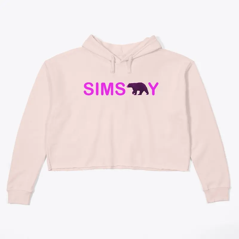 SimsBear-y Apparel Crop Hoodie