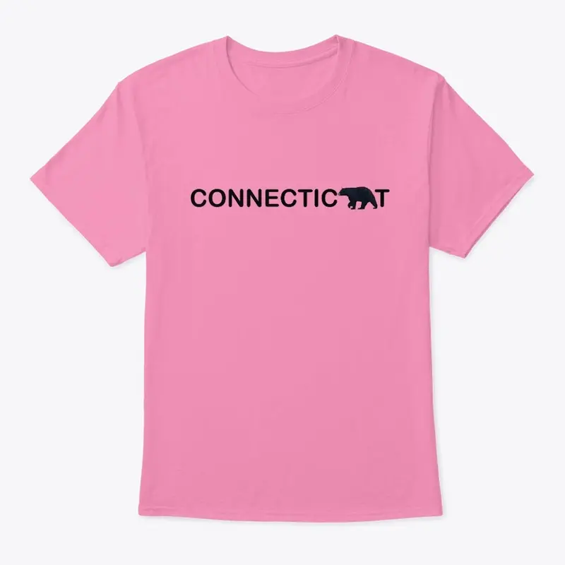 Connecticut Black Text