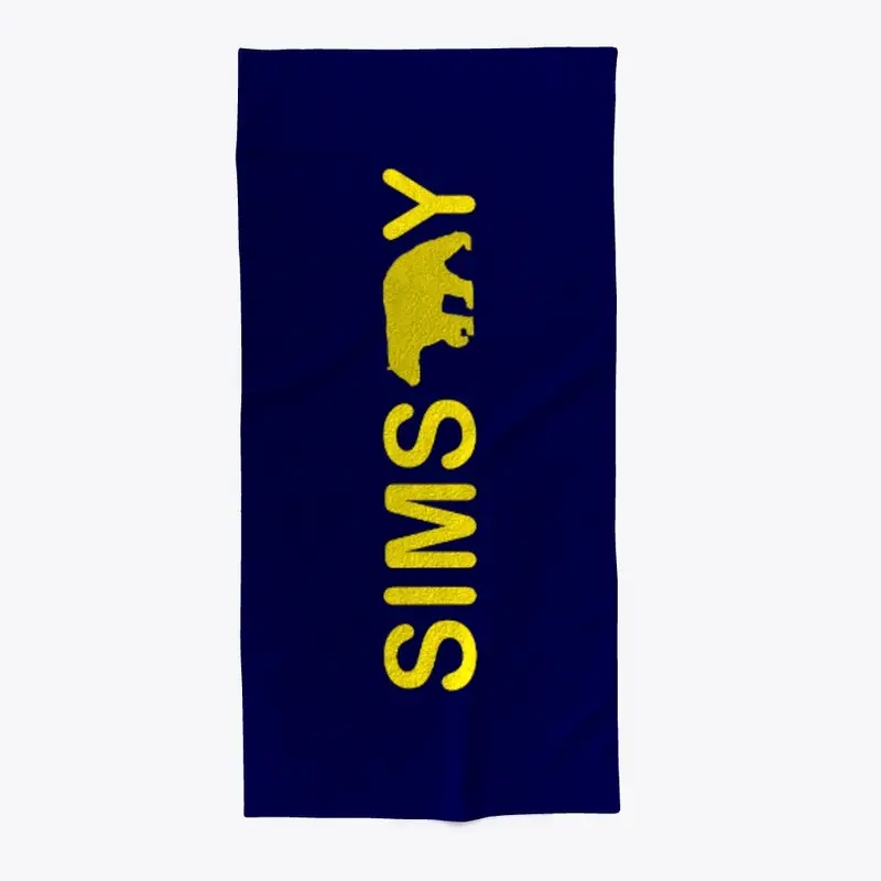 SimsBear-y Apparel Towel Gold