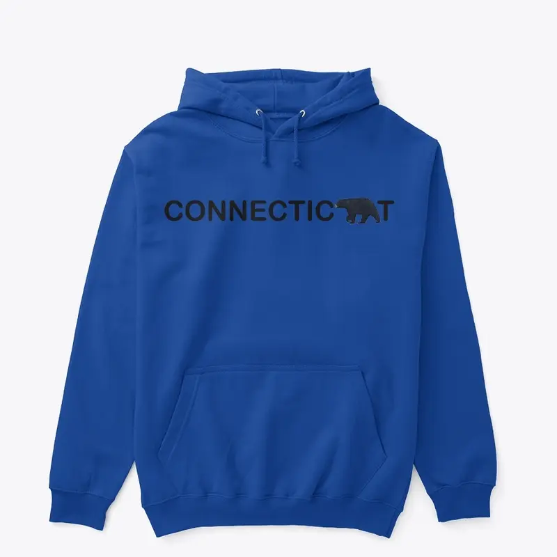 Connecticut Black Text