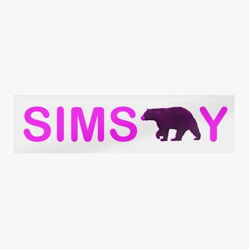 SimsBear-y Apparel Bumper Pink